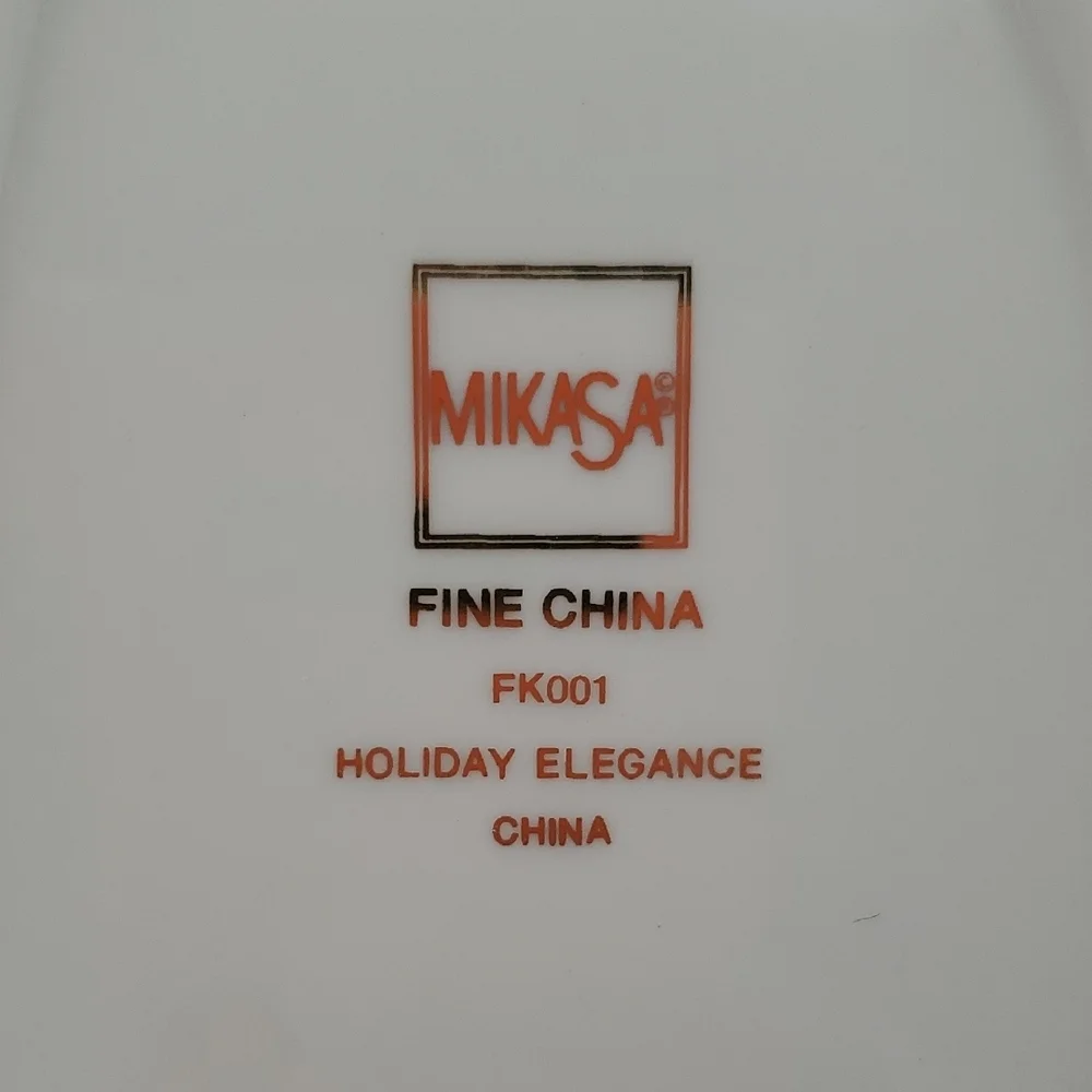 Mikasa vintage holiday